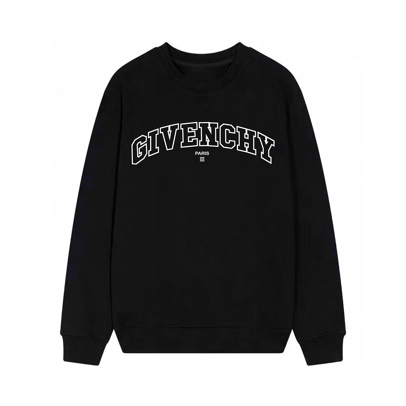 Hollow Letter Print Sweatshirt