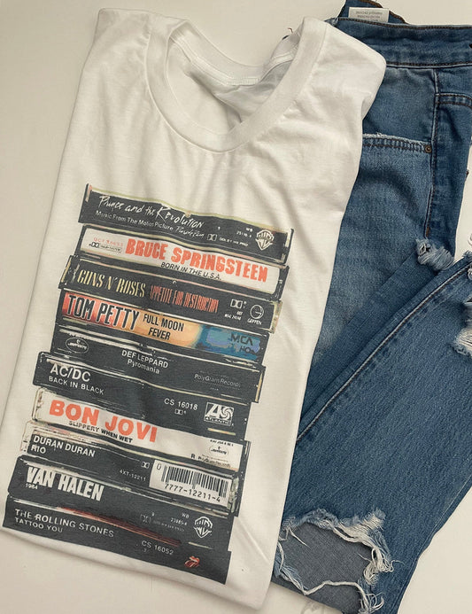 Rock Cassettes Tee