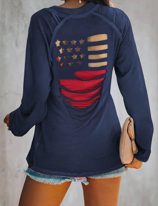 Stars and Stripes Long Sleeve Shirt