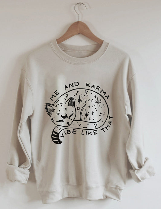 Midnights Karma Cat Sweatshirt