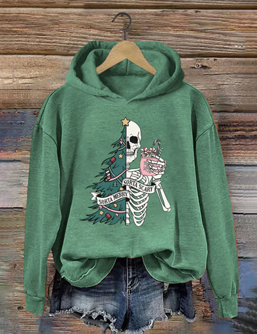 Sorta Merry Sorta Scary Hoodie