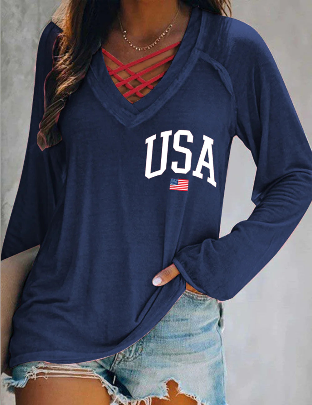 Stars and Stripes Long Sleeve Shirt