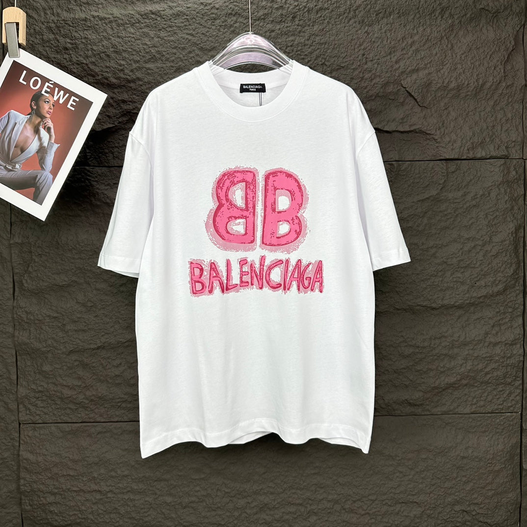 Classic Double B Print T Shirt