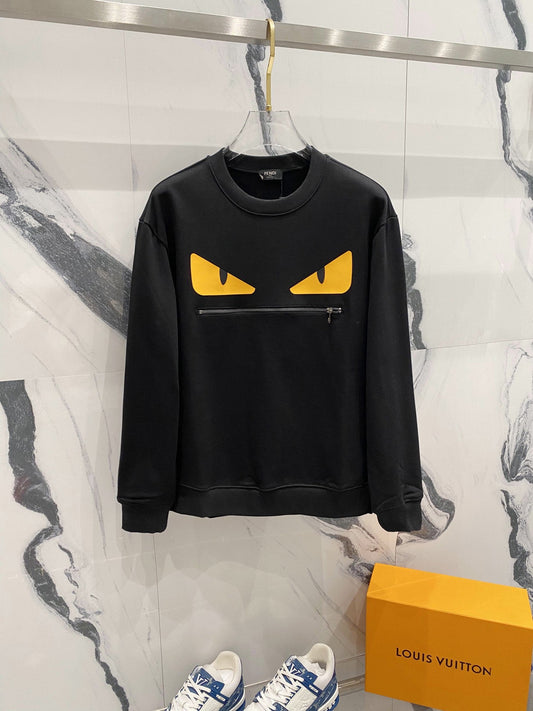 Eye Zipper Sweatshirt